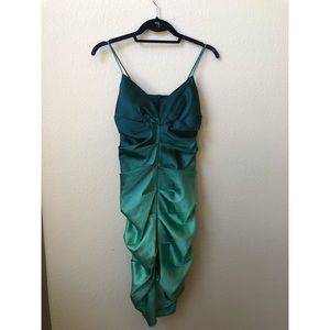 Green Ombré Dress